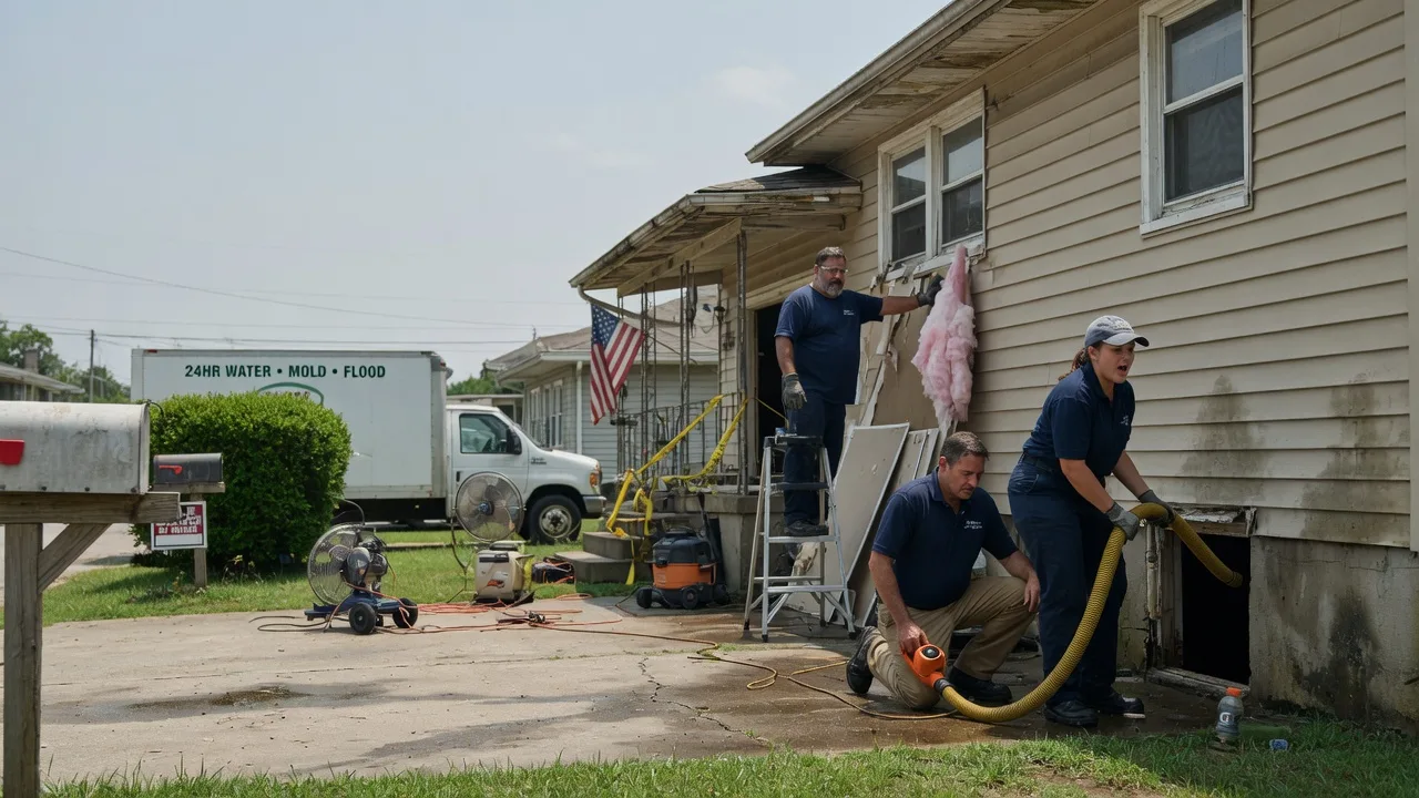 Water Damage Repair in Romeoville, IL near me